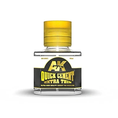 Immagine di Ak interactive colla rapida per plastica extra fine 40ml.