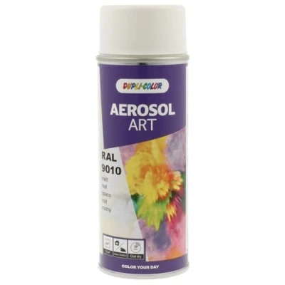 Immagine di Dupli Color 741548 Aerosol Vernice Spray Art, 400 ml, RAL 9010 Bianco Puro Opaco