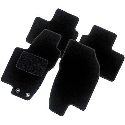 Immagine di AutoStyle TM SK524 Set tappetino Tessile anteriore e posteriore 4 nero