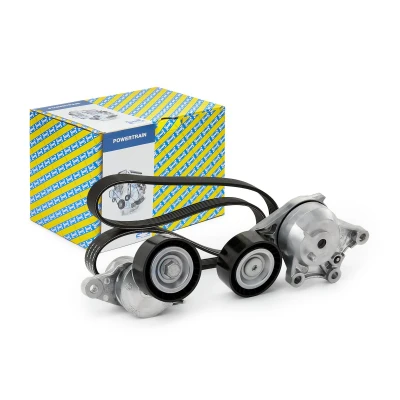 Immagine di SNR KA859.51 Kit cinghie Poly V PEUGEOT: 208 I Hatchback, 308 SW 2, 508 SW, CITROËN: Berlingo II, C4 II Cactus, DS4 DS: DS3 Hatchback