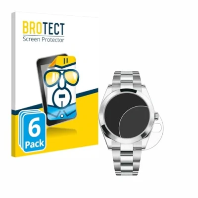 Immagine di brotect Pellicola Protettiva per Rolex Datejust 41 Protezione Schermo (6 Pezzi) [Trasparente, Anti Impronte]