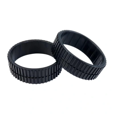 Immagine di Sostituzione dei pneumatici delle ruote in gomma 2PCS per iRobot Braava 380T, 390T, 375T, 380, 390, 320, 321, Mint Plus 5200, 4200 Robot Cleaner Parts