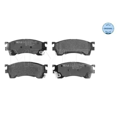 Immagine di MEYLE 025 217 5416/W Kit pastiglie freno ORIGINAL Quality Assale anteriore con segnalatore acustico usura lamierino anticigolío MAZDA: Premacy