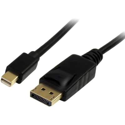 Immagine di StarTech.com Cavo Mini DisplayPort a 1.2 da 3m, Adattatore 4K x 2K UHD DisplayPort, Video per Monitor DP/DP, Convertitore mDP/DP (MDP2DPMM3M)
