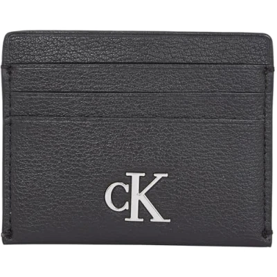 Immagine di Calvin Klein Jeans Minimal Monogram Cardcase Unisex Portafoglio, Taglia: One Size, Black