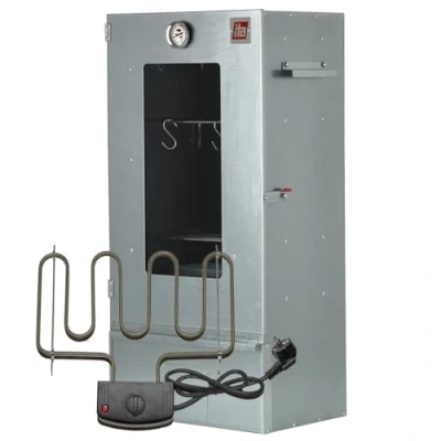 Immagine di ITA Affumicatore elettrico 7000 Armadio per affumicare premium con 3 ripiani Acciaio legato Qualità Made In EU Direttamente dal produttore Fumatore affumicatura