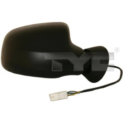 Immagine di Specchio retrovisore esterno Tyc 328 0128 Sx per regolazione elettrica specchio, convesso, termico DACIA: Duster SUV, Sandero I, Logan I Express