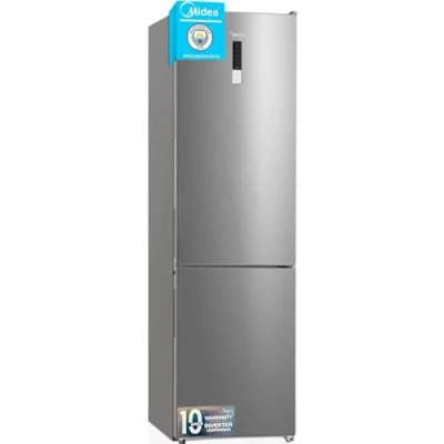 Immagine di Midea MDRB424FGE02OE Frigorifero con congelatore Libera Installazione 310 L E Acciaio Inox