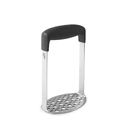 Immagine di Lacor 62897 Frantoio per patate cotto, Pressa patate, Utensili da cucina, Massima durata, Robusto, Manico ergonomico, Lavabile in lavastoviglie, Acciaio inossidabile 18/10, Nero