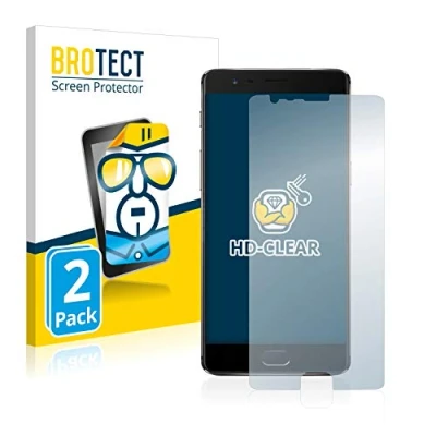 Immagine di brotect Pellicola Protettiva per OnePlus 3T Protezione Schermo (2 Pezzi) [Trasparente, Anti Impronte]