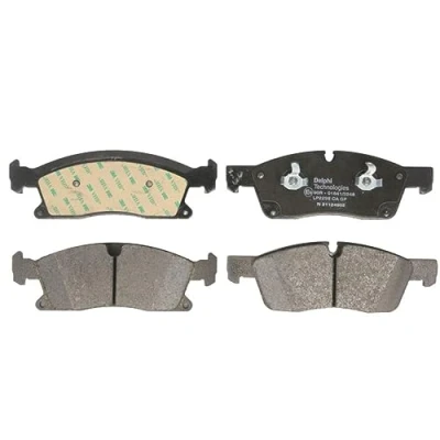 Immagine di DELPHI LP2298 Kit pastiglie freno Non predisposto per contatto segnalazione usura con lamierino anticigolío senza accessori MERCEDES BENZ: Classe ML