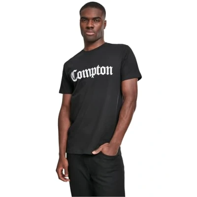 Immagine di Mister Tee Compton Tshirt con stampa, Uomo, Taglia: Large, Black