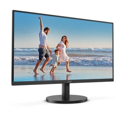 Immagine di AOC 27B3HM Monitor FHD da 27 pollici, 75 Hz, VA, 4 ms, FreeSync, tecnologia Low Blue, senza sfarfallio, supporto Vesa, design frameless (1920 x 1080 @ 250 cd/m, HDMI, VGA)
