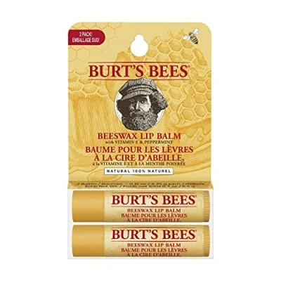 Immagine di Burt&#039;s Bees Balsamo per Labbra, Confezione Multipla Doppia da 4.25 g, con Cera d&#039;Api E Vitamina