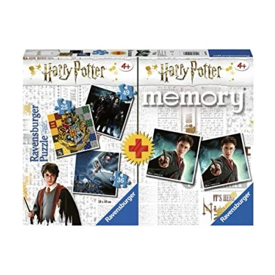 Immagine di Ravensburger Harry Potter Multipack Memory+ 3 Puzzle, Multicolore, 05054