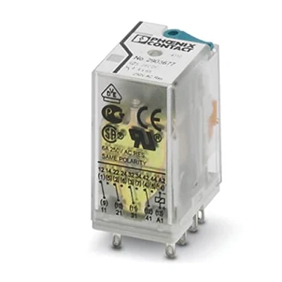 Immagine di Phoenix Contact REL IR4/LDP 48DC/4X21AU Relè 48 V/DC 50 mA 4 scambi 10 pz.