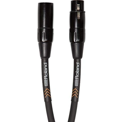 Immagine di Roland Black Series, Cavo bilanciato per microfono, RMC B50, lunghezza: 15 m/50ft.