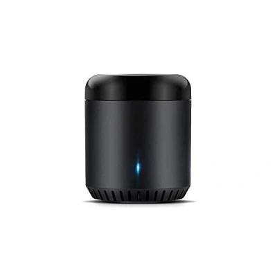 Immagine di Broadlink RM Mini 3, telecomando universale WiFi IR intelligente, hub per la casa uno tutti i dispositivi di controllo a infrarossi, compatibile con Alexa