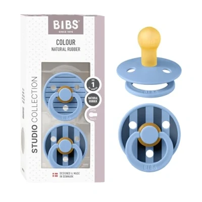 Immagine di BIBS Colour Studio Ciuccio confezione da 2 pezzi. Privo di BPA