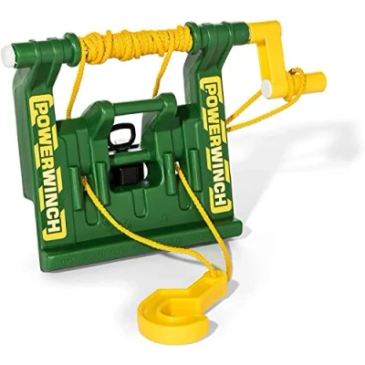 Immagine di Rolly Toys RollyPowerwinch Argano a cavo John Deere (per veicoli RollyToys, montaggio anteriore o posteriore, per bambini partire dai 3 anni, verde) 408986