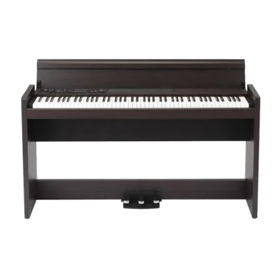 Immagine di KORG LP 380 RW U BK U, Pianoforte Digitale, Tastiera 88 Tasti RH3 (Real Weighted Hammer Action 3),3 Curve di Dinamica, generatore Stereo PCM con Polifonia 120 Voci, 30 Timbri