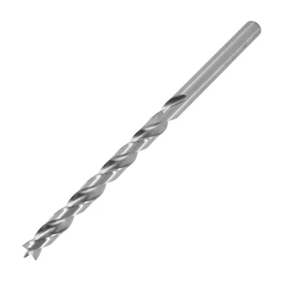 Immagine di ENT 50485 punta a torsione per legno Ø 8,5 mm, extra lunga 150 Acciaio ad alta velocità, con centrale e tagliente pretagliato, D x NL 100 GL codolo cilindrico