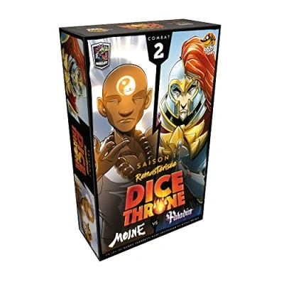 Immagine di Lucky Duck Games Dice Throne S1 Monaco VS Paladino