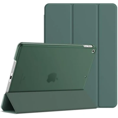 Immagine di JETech Custodia per iPad 10,2 Pollici, 2021/2020/2019 Modello, 9/8/7 Generazione, Cover con Auto Svegliati/Sonno (Blu Nebbioso)