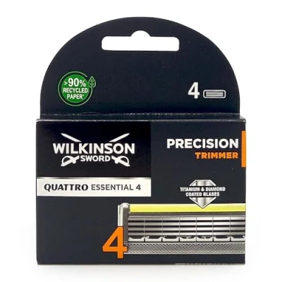 Immagine di Wilkinson Sword Quattro Titanium Precision Lamette (4 unità)