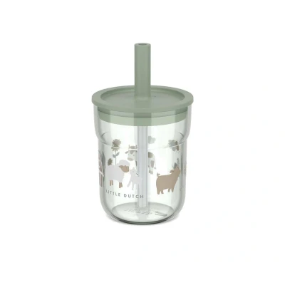 Immagine di Bicchiere con Cannuccia Mio Little Farm 250ml