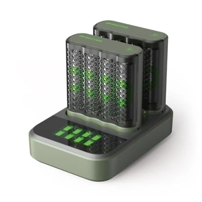 Immagine di GP Batteries M452 Dockingstation Caricabatterie universale NiMH Ministilo (AAA), Stilo (AA)