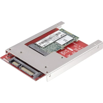 Immagine di Renkforce Convertitore di interfaccia [1x Spina combinata SATA 7+15 poli 1x Presa mSATA]