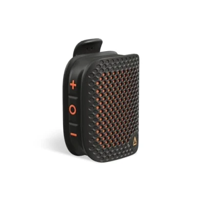 Immagine di CREATIVE MUVO Free Altoparlante Bluetooth 5.4 Clip on con fino a 9 ore di autonomia, resistente all&#039;acqua IPX5, microfono integrato e prestazioni audio potenti, Wireless Stereo Link