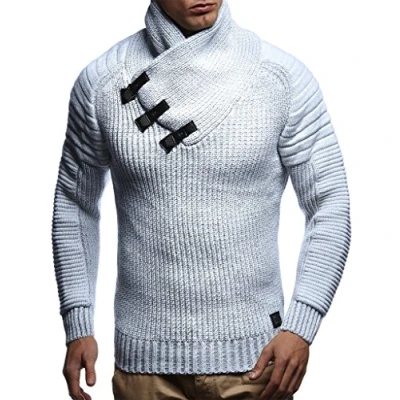 Immagine di Leif Nelson Maglione, Uomo, Taglia: XL, Ecru grau