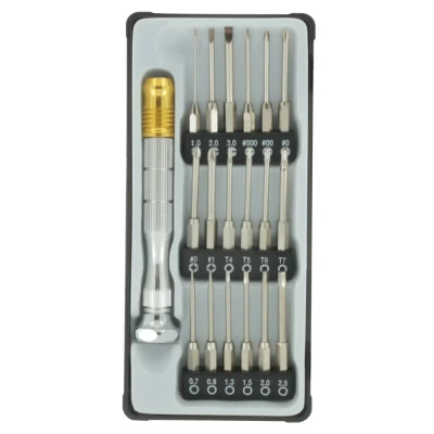 Immagine di Donau Elektronik Set di Mini Punte elettriche, 20 Pezzi, Multicolore, One Size, MBS18