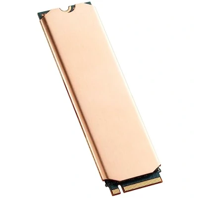 Immagine di DolDer M.2 2280 SSD copertura dissipatore di calore in rame + termopad per raffreddamento laptop