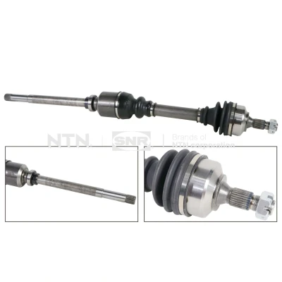 Immagine di SNR DK66.048 Albero motore / Semiasse Assale anteriore Dx 872mm CITROËN: Xsara Picasso, Berlingo First I, I Van