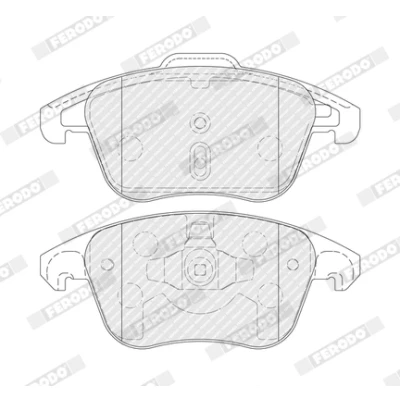 Immagine di FERODO FDB5448 Kit pastiglie freno PEUGEOT: 208 II Hatchback, OPEL: Mokka II, DS: DS 3 Crossback