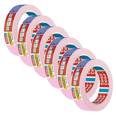 Immagine di tesa nastro di precisione 4333 Sensitiv per incollare superfici sensibili in ambienti interni, estremamente piatto, 50 m x 25 mm, confezione da 6 pezzi