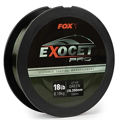 Immagine di Fox Exocet Pro Low Vis Green (1000m) 0,350mm Monofilo da pesca