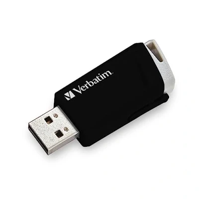Immagine di Verbatim V Store N CLICK Chiavetta USB 32 GB Nero 49307 3.2 Gen 1 (USB 3.0)