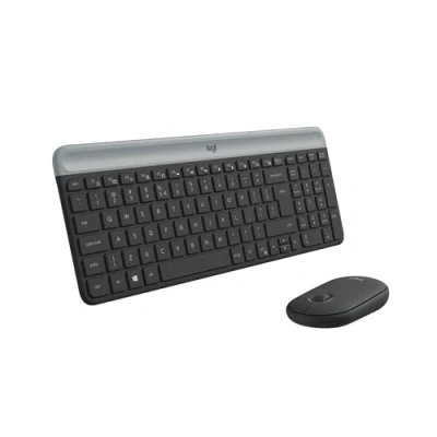 Immagine di Logitech MK470 tastiera Mouse incluso RF Wireless QWERTY US 920 009204