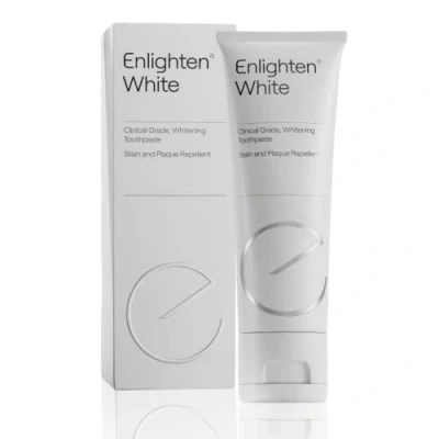Immagine di Enlighten White Dentifricio sbiancante per denti Protezione avanzata dello smalto e rimozione delle macchie di grado clinico al fluoro 75 ml…