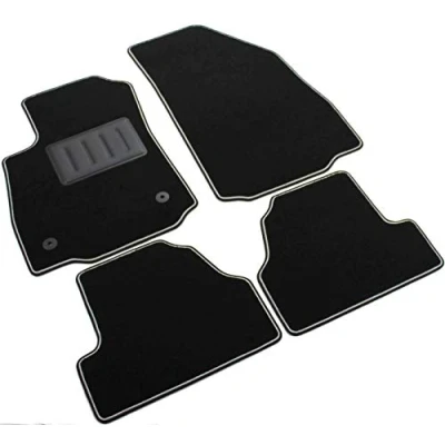 Immagine di ilTappetoAuto SPRINT03410 Set tappetino PP(Polipropilene) anteriore e posteriore 4 nero Su misura OPEL: Mokka / X, CHEVROLET: Trax I