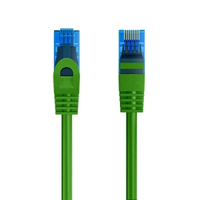 Immagine di Ewent Cavo di Rete, Patch Cat 5e U/UTP, AWG 26/7, 2 Connettori RJ45, 50 cm, Verde