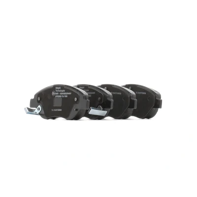 Immagine di DELPHI LP3360 Kit pastiglie freno con segnalatore acustico usura lamierino anticigolío accessori FIAT: Tipo Hatchback, Sedan