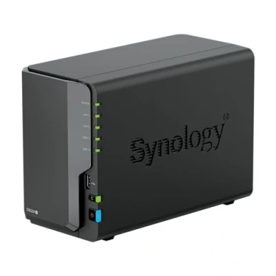 Immagine di Synology DiskStation DS224+, NAS, Desktop, Intel® Celeron®, J4125, 2 GB, DDR4