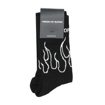 Immagine di VISION OF SUPER Calza Media Uomo Flames Contour Socks One Size