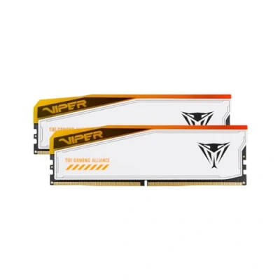 Immagine di Patriot Viper Elite 5 TUF Gaming RGB DDR5 RAM 48GB (2X24GB) 6600MT/s CL34 UDIMM Desktop Memory Kit PVER548G66C34KT
