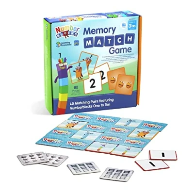 Immagine di Learning Resources Gioco di Memoria e Abbinamento con i Numberblocks, HM95399 UK